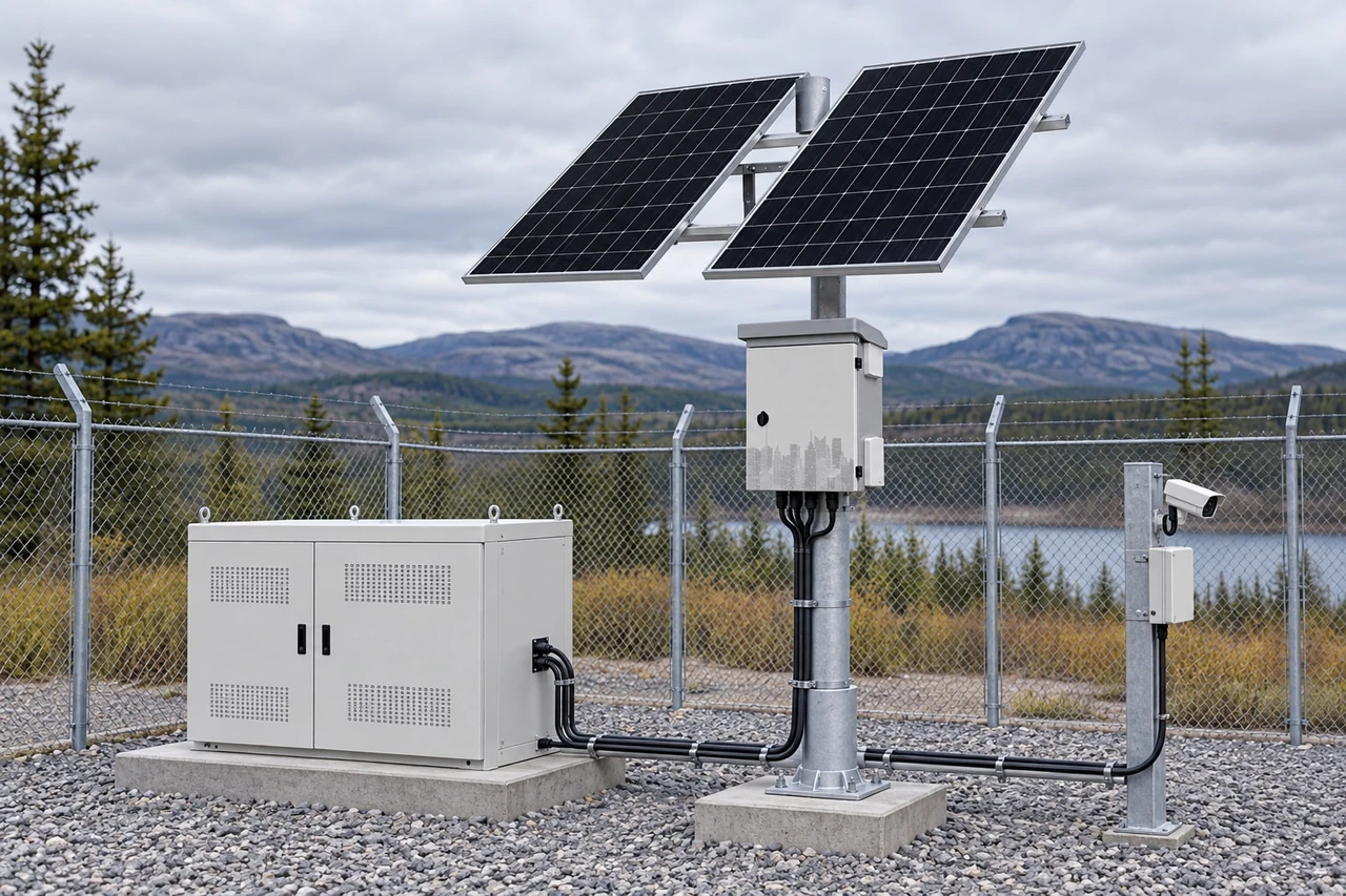 Maxsol CS400150 solar power system with two 200W panels and a 12.8V 150Ah LiFePO4 battery