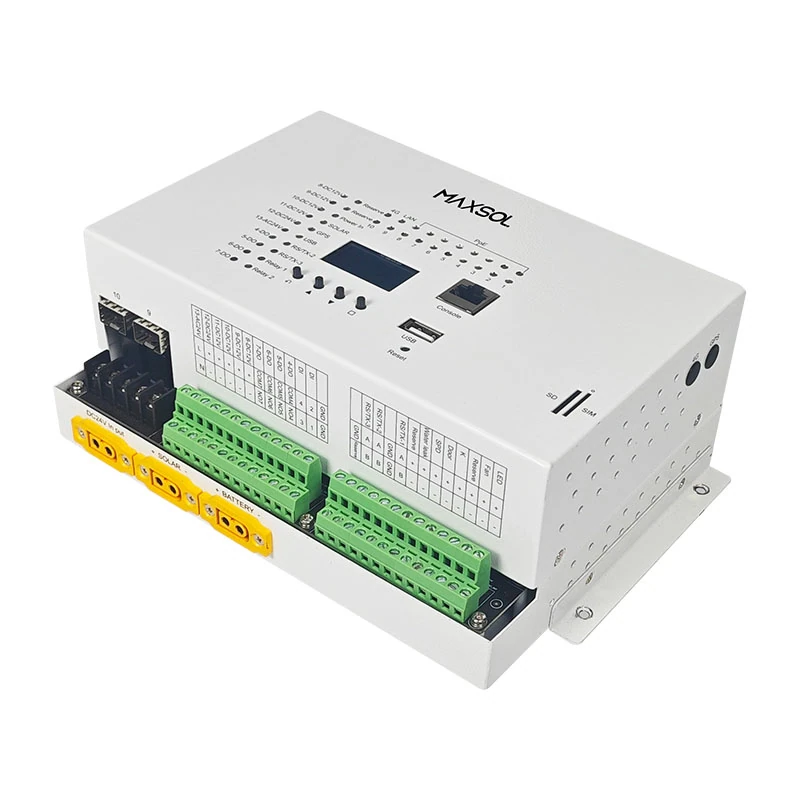 Managed Solar IoT PoE Switch with 8 Gigabit Ports