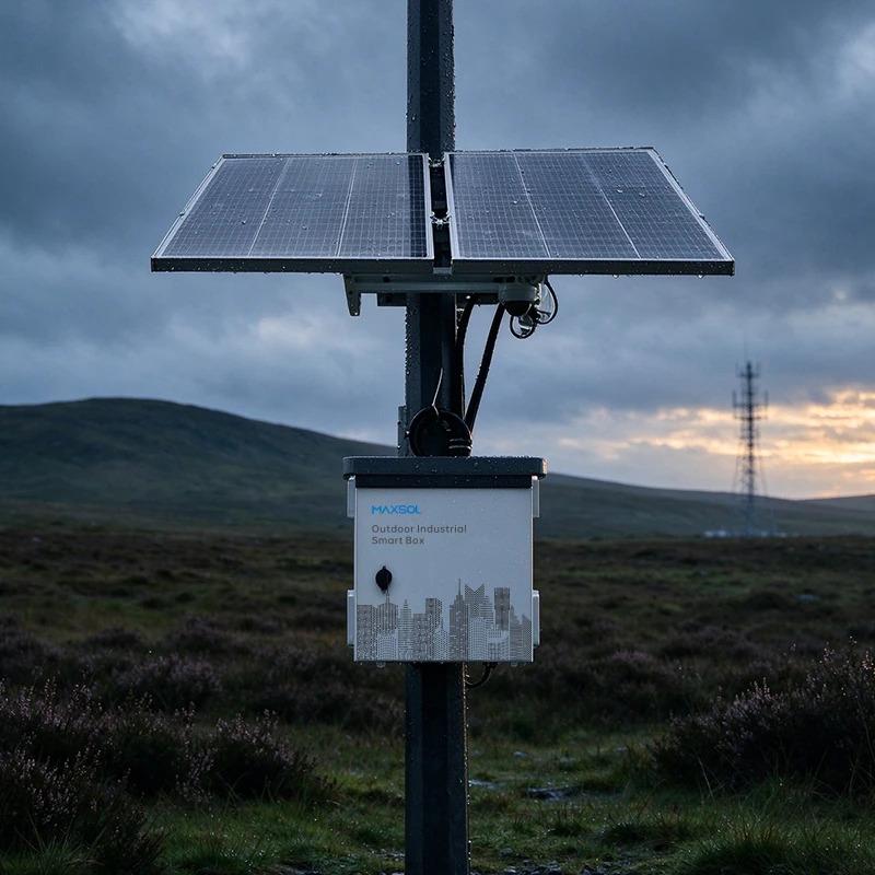 Designing a 24/7 Solar Network for Remote UK Sites