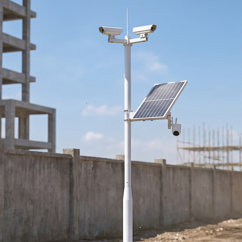 Solar CCTV for Construction Sites: Power and Relocation