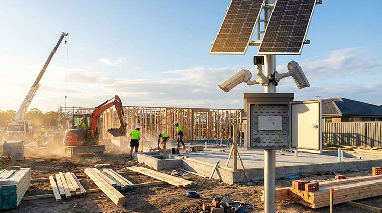 Construction Wireless and CCTV Deployment Solution