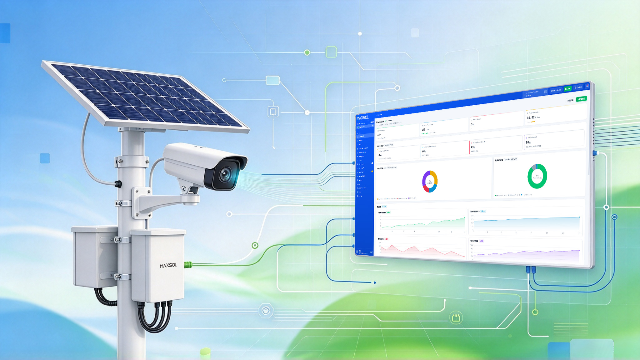Intelligent Control Solar Power Supply System